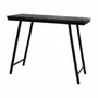 Consoles - La Table Haute Herringbone - Noir - 140cm - BAZAR BIZAR LIVING