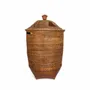 Laundry baskets - The Colonial Laundry Basket - Natural Brown - XL - BAZAR BIZAR LIVING