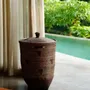 Laundry baskets - The Colonial Laundry Basket - Natural Brown - XL - BAZAR BIZAR LIVING