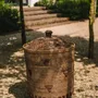 Laundry baskets - The Colonial Laundry Basket - Natural Brown - XL - BAZAR BIZAR LIVING