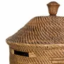 Laundry baskets - The Colonial Laundry Basket - Natural Brown - XL - BAZAR BIZAR LIVING