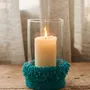 Bougeoirs et photophores  - Le Bougeoir Oh My Gee - Aqua - XXL - BAZAR BIZAR LIVING