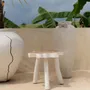 Coffee tables - The Organic Side Table - Natural White - BAZAR BIZAR LIVING