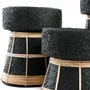 Candlesticks and candle holders - The Serene Candle Holder - Black Natural - M - BAZAR BIZAR LIVING