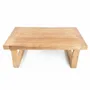 Tables basses - La Table Basse Reclaimed Teak - Naturel - BAZAR BIZAR LIVING