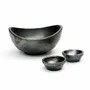 Bols - Le Bol Courbé Brûlé - Noir - Lot de 3 - BAZAR BIZAR LIVING