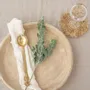 Placemats - The Fringe Raffia Coaster - Natural - BAZAR BIZAR LIVING