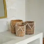 Baskets - The Macra-mazing Basket - Natural White - L - BAZAR BIZAR LIVING