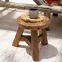 Tabourets - Le Tabouret Yatai - Naturel - M - BAZAR BIZAR LIVING