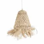 Abat-jours - La Suspension Abaca Jelly Fish - Naturel - S - BAZAR BIZAR LIVING