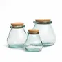 Verres - Le Pot En Verre Belly - Bleu - L - BAZAR BIZAR LIVING