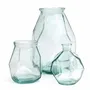 Vases - The Wide Origami Vase - Blue - BAZAR BIZAR LIVING