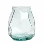 Vases - The Wide Origami Vase - Blue - BAZAR BIZAR LIVING