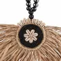 Objets de décoration - Le Raffia Mahkota Pompon - Naturel Noir - BAZAR BIZAR LIVING