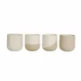 Accessoires thé et café - Mugs à café ReClay en céramique recyclée – Lot de 4 - ORIGINALHOME ECO DESIGN