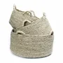 Baskets - Les Quatre Mains Baskets - Natural - L - BAZAR BIZAR LIVING