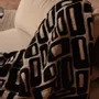 Plaids - Le Jeté de Lit Aztec - Naturel Noir - BAZAR BIZAR LIVING