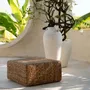 Poufs - Le Pouf Carré Jacinthe - Naturel - M - BAZAR BIZAR LIVING