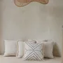 Coussins - Housse De Coussin Tribal - Naturel Noir - BAZAR BIZAR LIVING