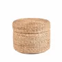 Ottomans - The Circle Storage Ottoman - Natural - BAZAR BIZAR LIVING