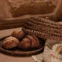 Platter and bowls - The Rattan Food Cover - Natural Brown - M - BAZAR BIZAR LIVING