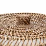 Platter and bowls - The Rattan Food Cover - Natural Brown - M - BAZAR BIZAR LIVING