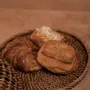 Platter and bowls - The Rattan Food Cover - Natural Brown - M - BAZAR BIZAR LIVING