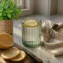 Verres - Le Ver À Côtes – Charbon - BAZAR BIZAR LIVING