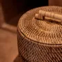 Boîtes de rangement  - Le Panier En Rotin Haut - Brun Naturel - BAZAR BIZAR LIVING