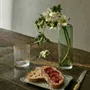 Assiettes au quotidien - L’Assiette Carrée Lotus Ice - Brun Gris - L - BAZAR BIZAR LIVING