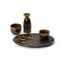 Everyday plates - The Merapi Oval Plate - Brown - BAZAR BIZAR LIVING