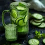Verres - La Carafe Moss Ripple - Verte - BAZAR BIZAR LIVING