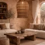 Abat-jours - La Woven Bell Suspension - Noyer Foncé - XL - BAZAR BIZAR LIVING