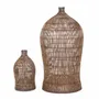 Abat-jours - La Woven Bell Suspension - Noyer Foncé - XL - BAZAR BIZAR LIVING