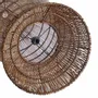 Abat-jours - La Woven Bell Suspension - Noyer Foncé - XL - BAZAR BIZAR LIVING