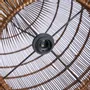 Abat-jours - La Woven Bell Suspension - Noyer Foncé - XL - BAZAR BIZAR LIVING