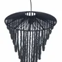 Abat-jours - Le Lustre Wooden Bead - Noir - L - BAZAR BIZAR LIVING