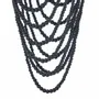Abat-jours - Le Lustre Wooden Bead - Noir - L - BAZAR BIZAR LIVING