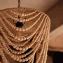 Abat-jours - Le Lustre Wooden Bead - Naturel - L - BAZAR BIZAR LIVING