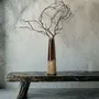 Vases - The Amber Cone Vase - Concrete Brown - L - BAZAR BIZAR LIVING