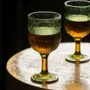 Verres - Le Verre À Vin Moss Ripple - Vert - BAZAR BIZAR LIVING