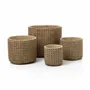 Flower pots - The RattanRock Planter - Natural - L - BAZAR BIZAR LIVING