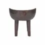 Tabourets - La Chaise Basse Sit Happens - Noyer Foncé - BAZAR BIZAR LIVING
