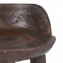 Tabourets - La Chaise Basse Sit Happens - Noyer Foncé - BAZAR BIZAR LIVING