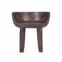 Tabourets - La Chaise Basse Sit Happens - Noyer Foncé - BAZAR BIZAR LIVING