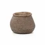 Pots de fleurs - Le Cache-Pot Faux-Puff - Marron - L - BAZAR BIZAR LIVING