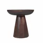 Autres tables  - La Table d’Appoint Cone Alone - Noyer Foncé - BAZAR BIZAR LIVING