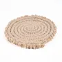 Placemats - The Cotton Coaster - Beige - BAZAR BIZAR LIVING