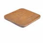Placemats - The Material Coaster - Medium Rustic Washed Black - BAZAR BIZAR LIVING