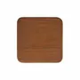 Placemats - The Material Coaster - Smooth Dark Brown - BAZAR BIZAR LIVING